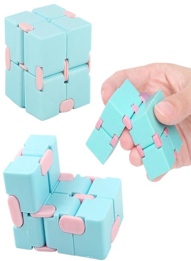 Hodaqe Infinity Cube Sensory Fidget Toy, Fidgeting Game for Adults, Cool Mini Gadget for Stress and Anxiety Relief and Kill Time, Unique Idea That is Light on The Fingers and Hands - Image 1